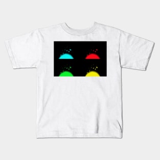 Pop Art Fireworks Kids T-Shirt